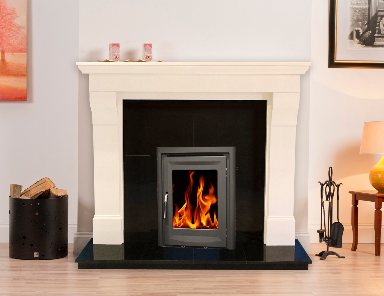 HD 5 Black Insert Stove V2